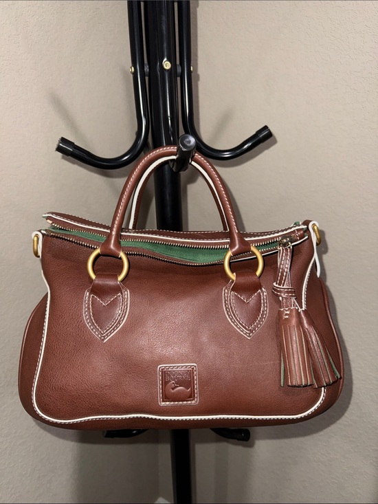 Dooney & Bourke Handbags - Dooney & Bourke NWT Chestnut Florentine Edge